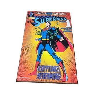 DC Comics Superman wood wall plaque wall art